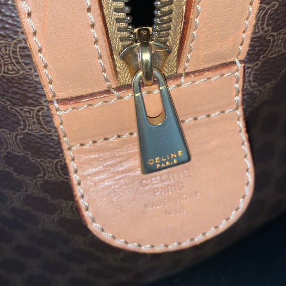 💯 AUTH CELINE Macadam Travel Bag - Picture 15 of 17